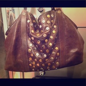 Tory Burch Authentic Handbag 👜 Dk Brown Leather